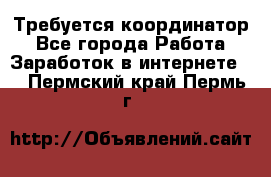 Требуется координатор - Все города Работа » Заработок в интернете   . Пермский край,Пермь г.